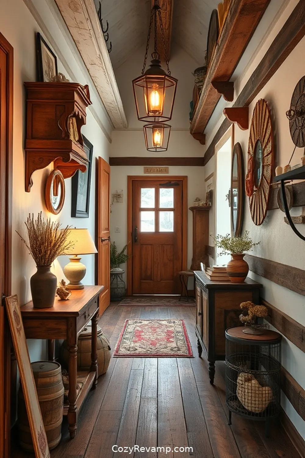 21 Essential Tips for Rustic Hallway Design With Reclaimed Materials 22 Personalize With Unique Finds for 21 Essential Tips for Rustic Hallway Design With Reclaimed Materials