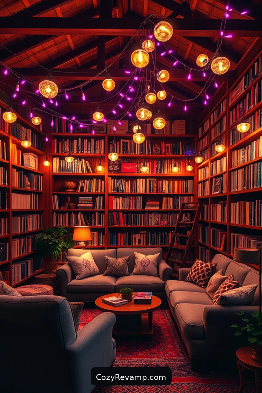 Solar-Powered String Lights for 21 Essentials for a Bohemian Library With Solar-Powered Lights