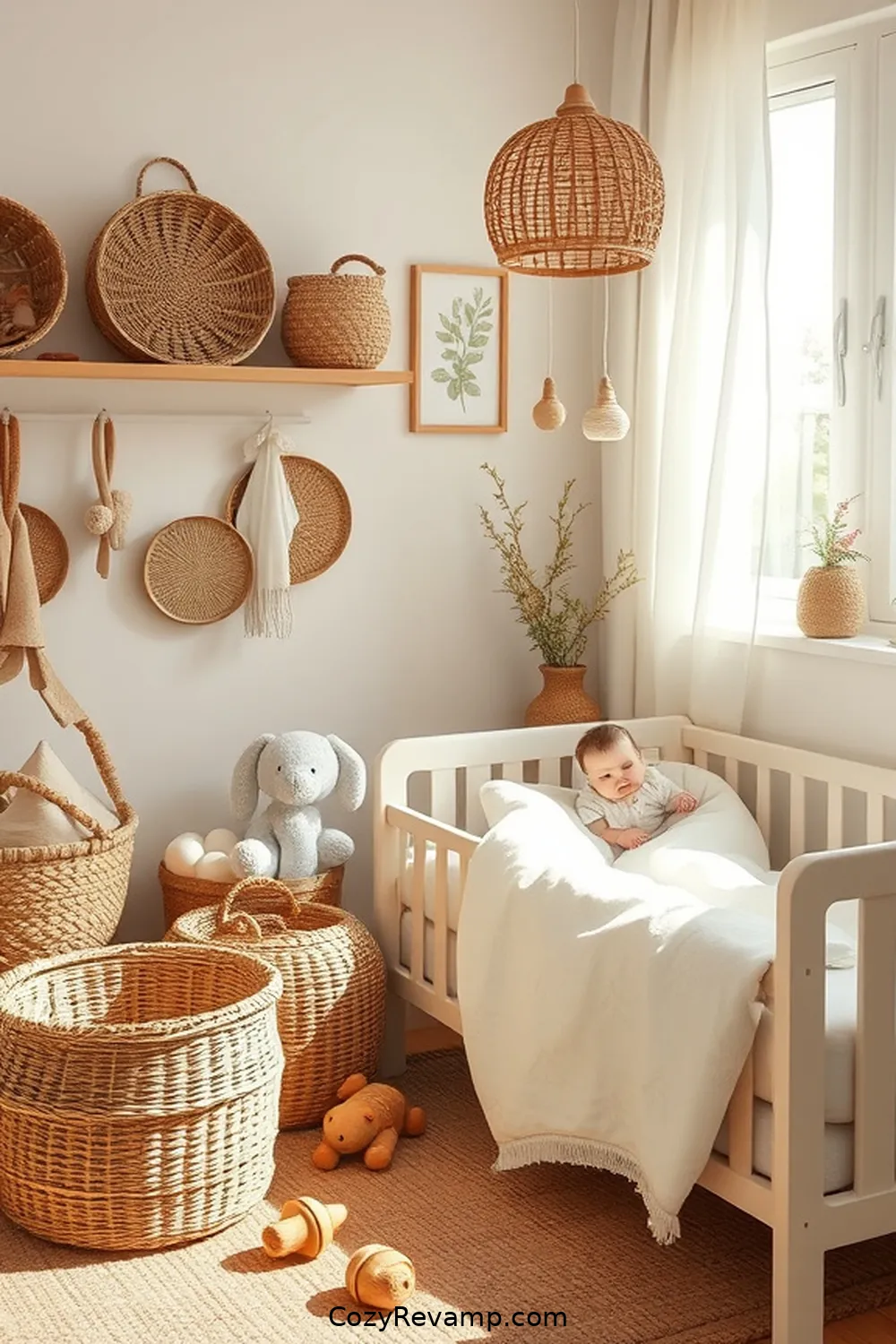 21 Essentials for a Bohemian Nursery With Natural Fibers and Materials 19 Biodegradable Nursery Accessories for 21 Essentials for a Bohemian Nursery With Natural Fibers and Materials