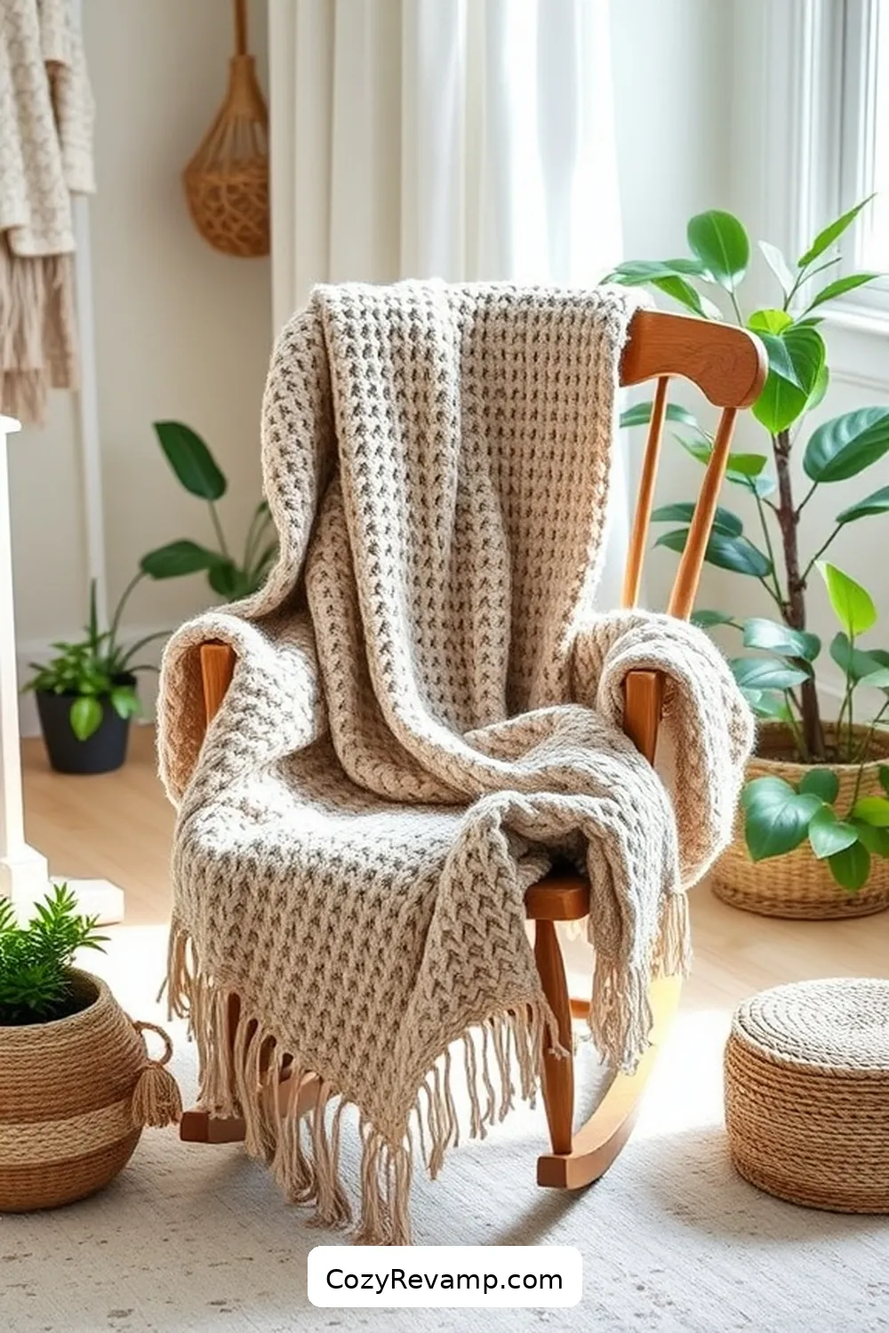 21 Essentials for a Bohemian Nursery With Natural Fibers and Materials 13 Cozy Knit Blankets for 21 Essentials for a Bohemian Nursery With Natural Fibers and Materials