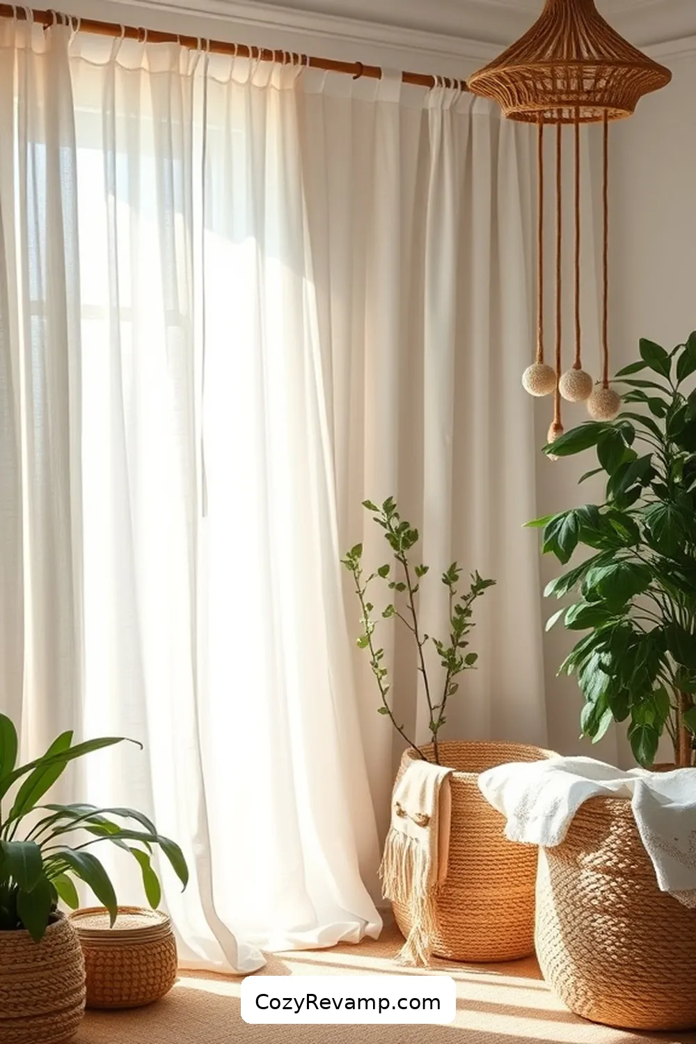 21 Essentials for a Bohemian Nursery With Natural Fibers and Materials 9 Linen Curtains for 21 Essentials for a Bohemian Nursery With Natural Fibers and Materials