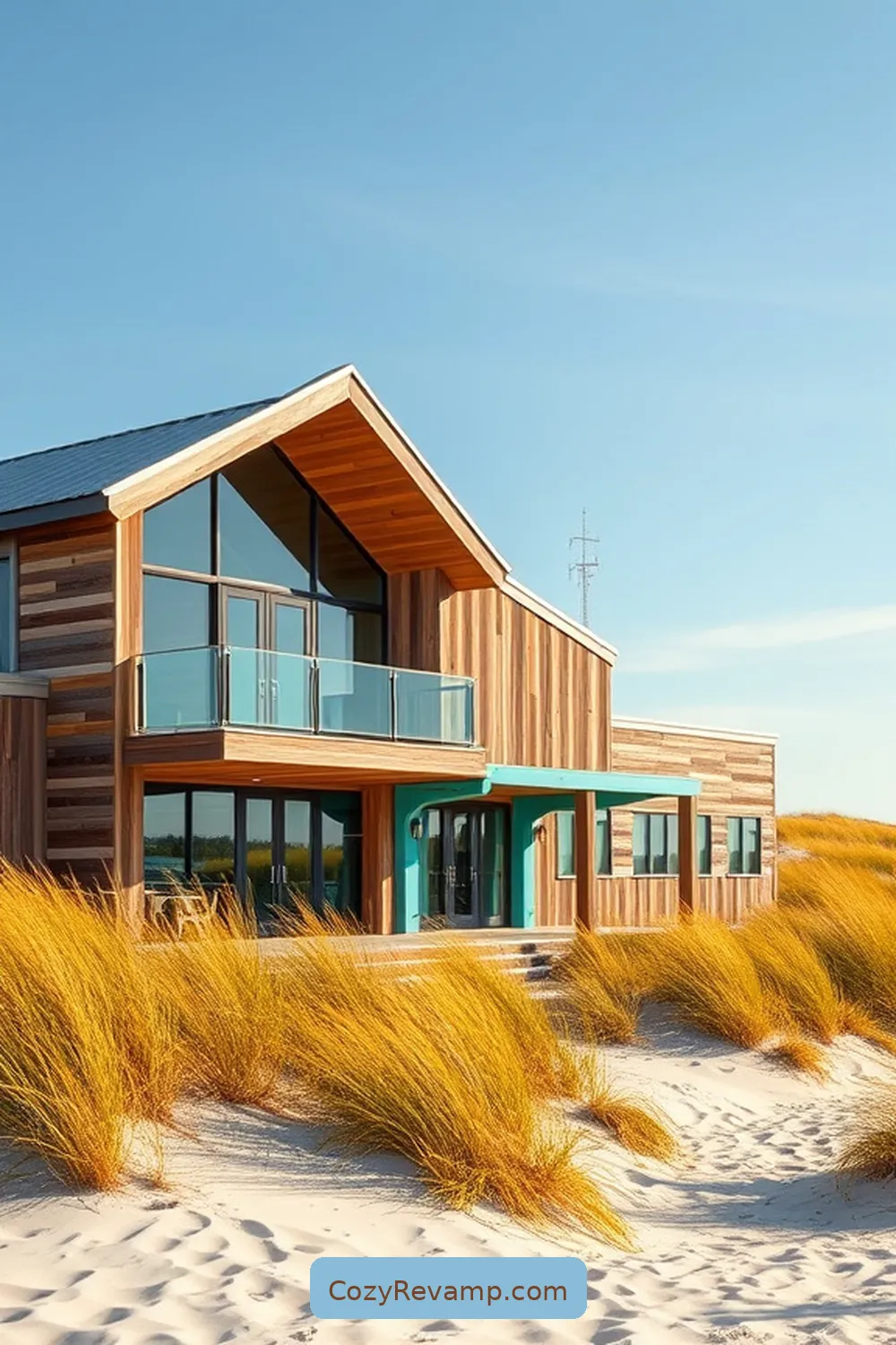 The Coastal Heritage Library for 21 Inspiring Coastal Libraries With Reclaimed Materials