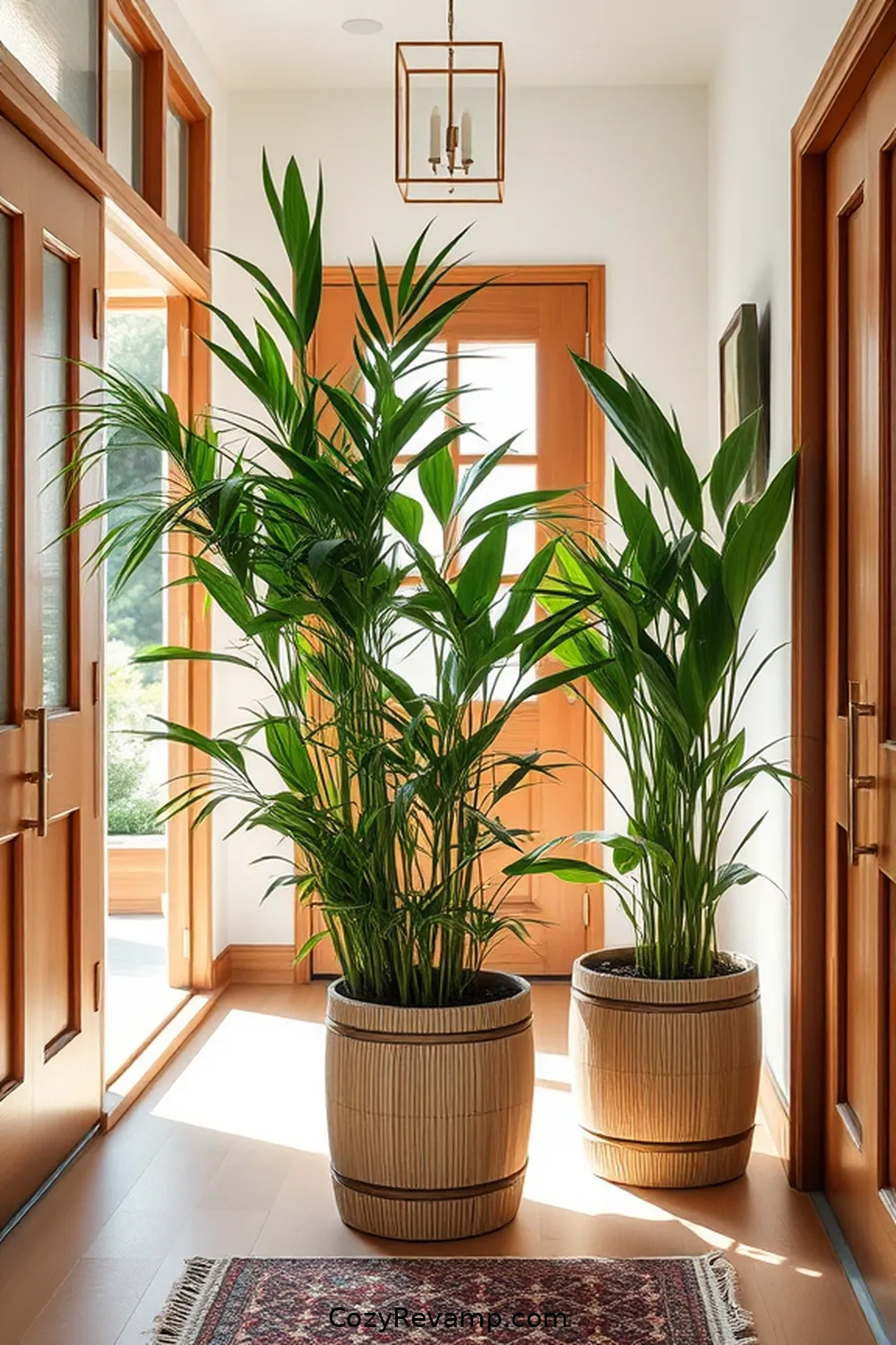 21 Inspiring Mid-Century Modern Entryways Utilizing Bamboo Material 8 Bamboo Planters to Bring the Outdoors In for 21 Inspiring Mid-Century Modern Entryways Utilizing Bamboo Material
