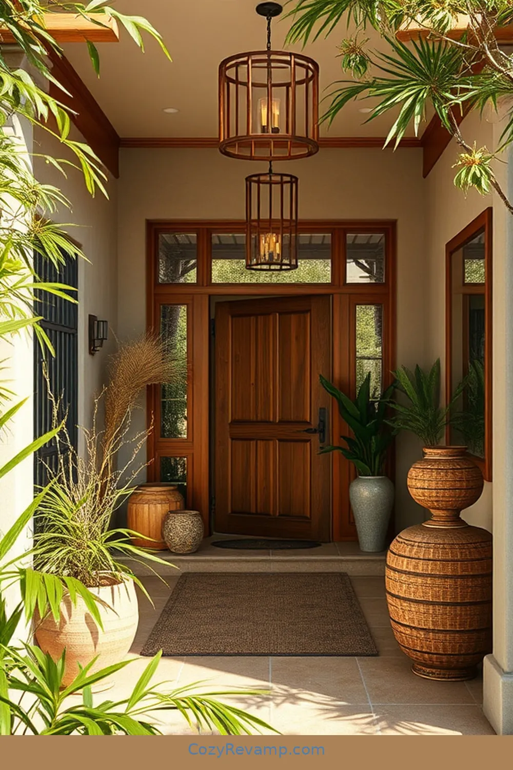21 Inspiring Mid-Century Modern Entryways Utilizing Bamboo Material 21 Handcrafted Bamboo Artifacts as Decorative Accents for 21 Inspiring Mid-Century Modern Entryways Utilizing Bamboo Material