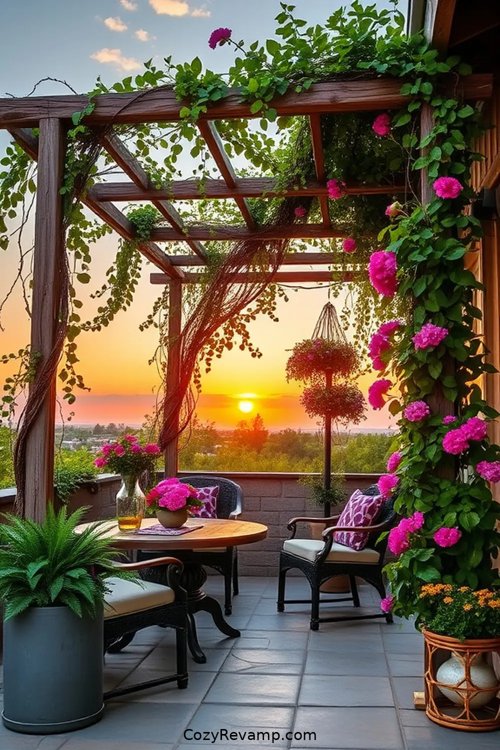 21 Inspiring Mid-Century Modern Outdoor Patio Ideas With Reclaimed Materials 16 Repurposed Garden Trellis for 21 Inspiring Mid-Century Modern Outdoor Patio Ideas With Reclaimed Materials