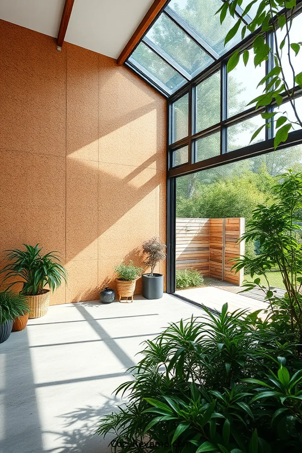 Seamless Indoor-Outdoor Transitions With Cork for 21 Inspiring Scandinavian Garage Designs With Cork Material