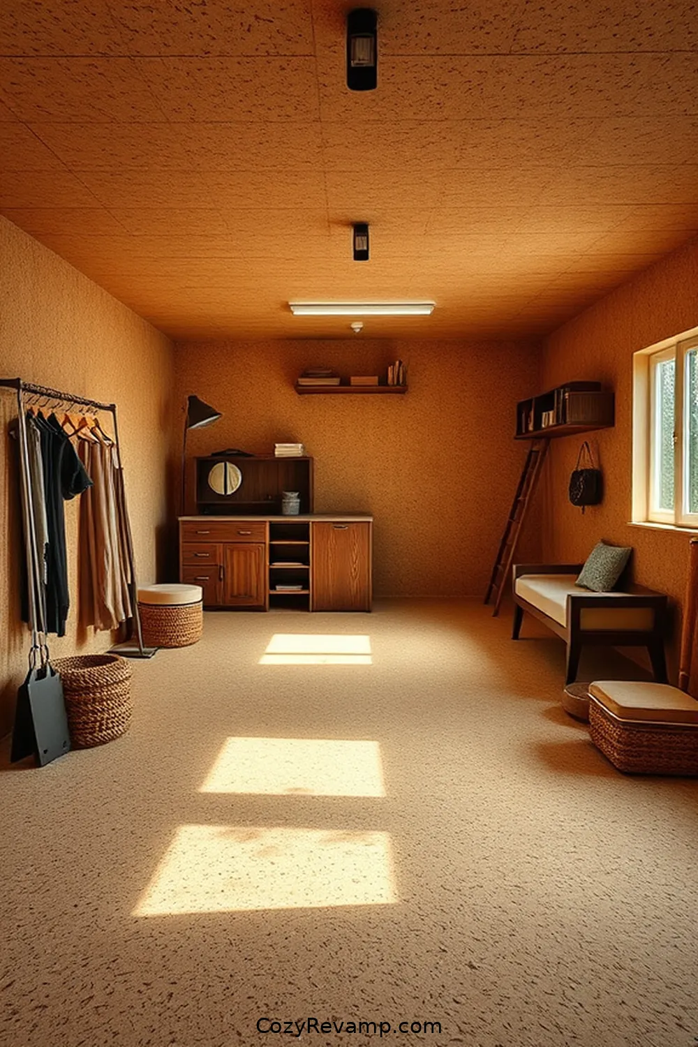 Textured Cork Surfaces for Added Warmth for 21 Inspiring Scandinavian Garage Designs With Cork Material