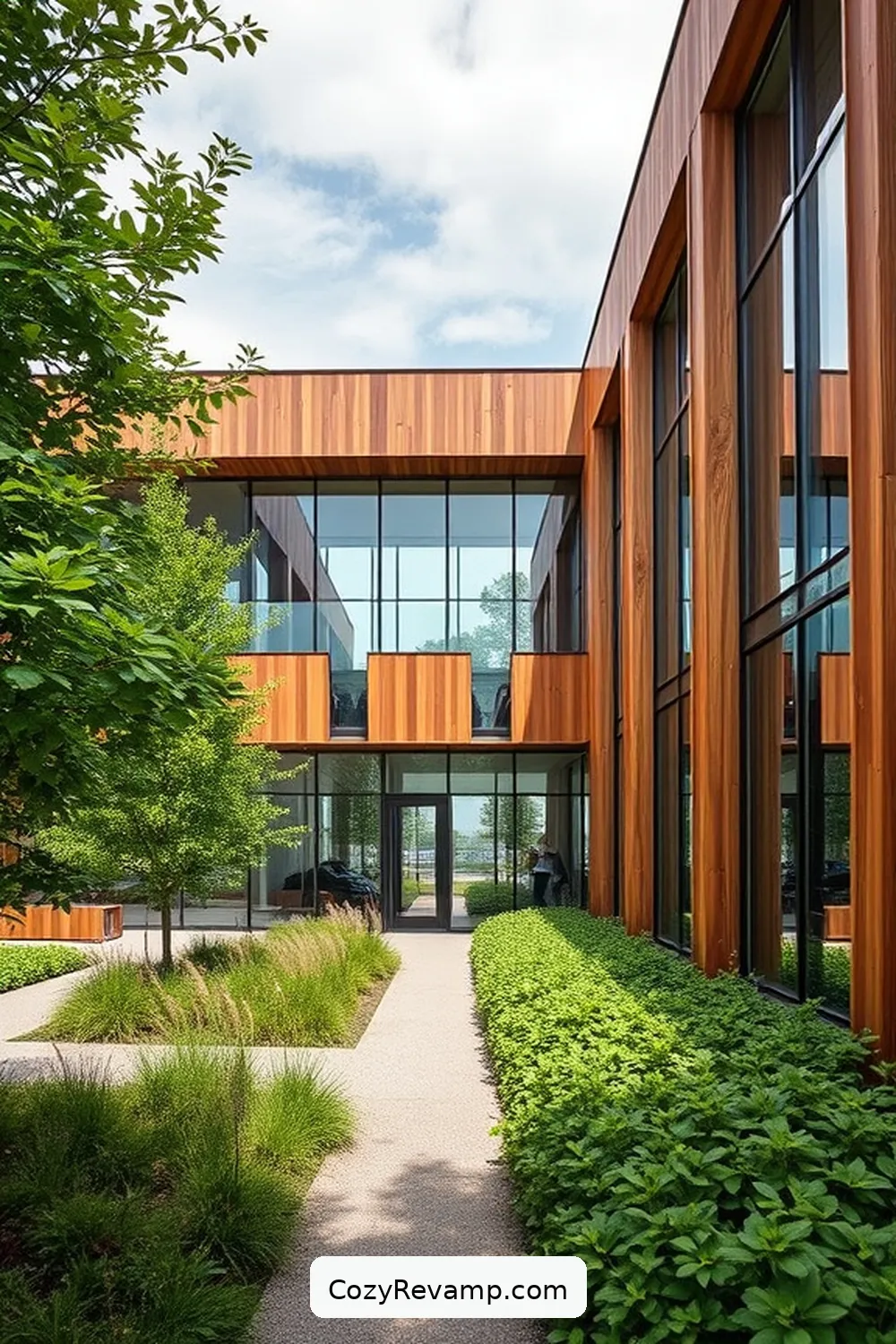 The Kista Library, Sweden for 21 Inspiring Scandinavian Libraries Featuring Recycled Wood Material