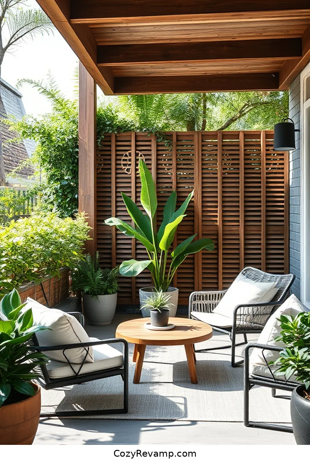21 Inspiring Scandinavian Outdoor Patio Ideas Using Recycled Wood Materials 12 Decorative Wood Privacy Screens for 21 Inspiring Scandinavian Outdoor Patio Ideas Using Recycled Wood Materials