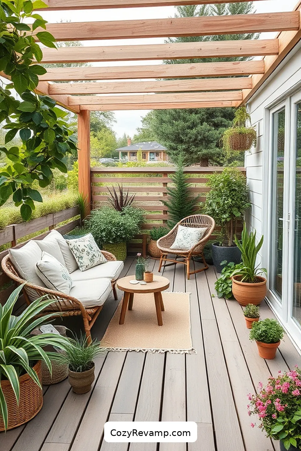 21 Inspiring Scandinavian Outdoor Patio Ideas Using Recycled Wood Materials 6 Eco-Friendly Wooden Decking for 21 Inspiring Scandinavian Outdoor Patio Ideas Using Recycled Wood Materials