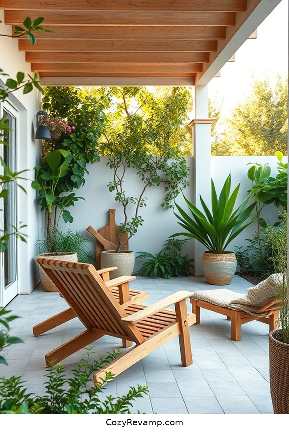 21 Inspiring Scandinavian Outdoor Patio Ideas Using Recycled Wood Materials 3 Minimalist Wooden Lounge Chairs for 21 Inspiring Scandinavian Outdoor Patio Ideas Using Recycled Wood Materials