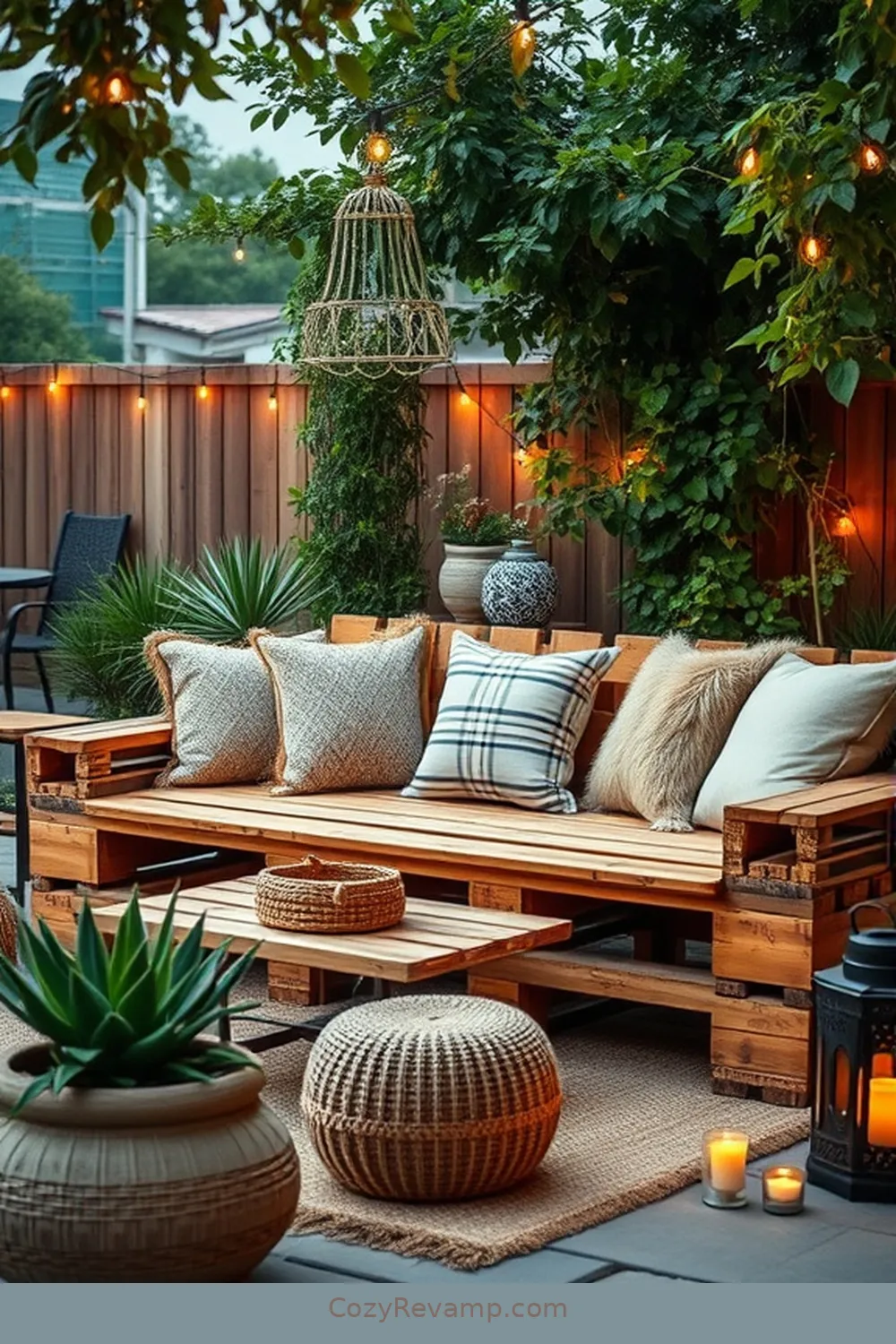 21 Inspiring Scandinavian Outdoor Patio Ideas Using Recycled Wood Materials 4 Upcycled Pallet Sofa for 21 Inspiring Scandinavian Outdoor Patio Ideas Using Recycled Wood Materials