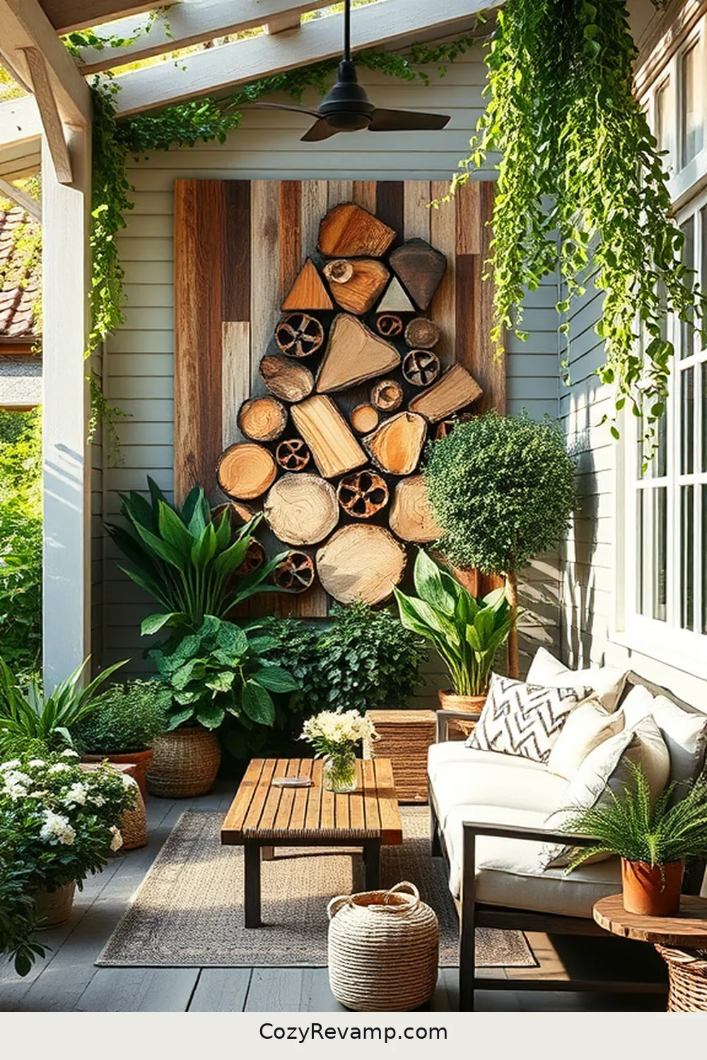 21 Inspiring Scandinavian Outdoor Patio Ideas Using Recycled Wood Materials 20 Upcycled Wood Wall Art for 21 Inspiring Scandinavian Outdoor Patio Ideas Using Recycled Wood Materials