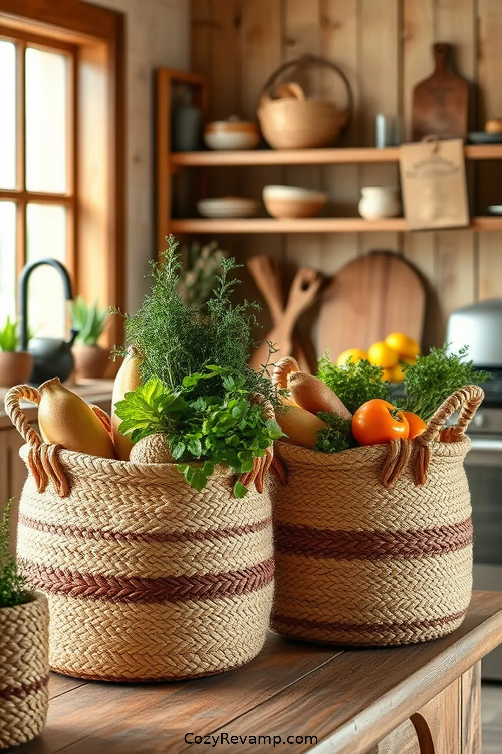 Organic Cotton Baskets for 21 Must-Have Organic Cotton Materials for Your Rustic Kitchen
