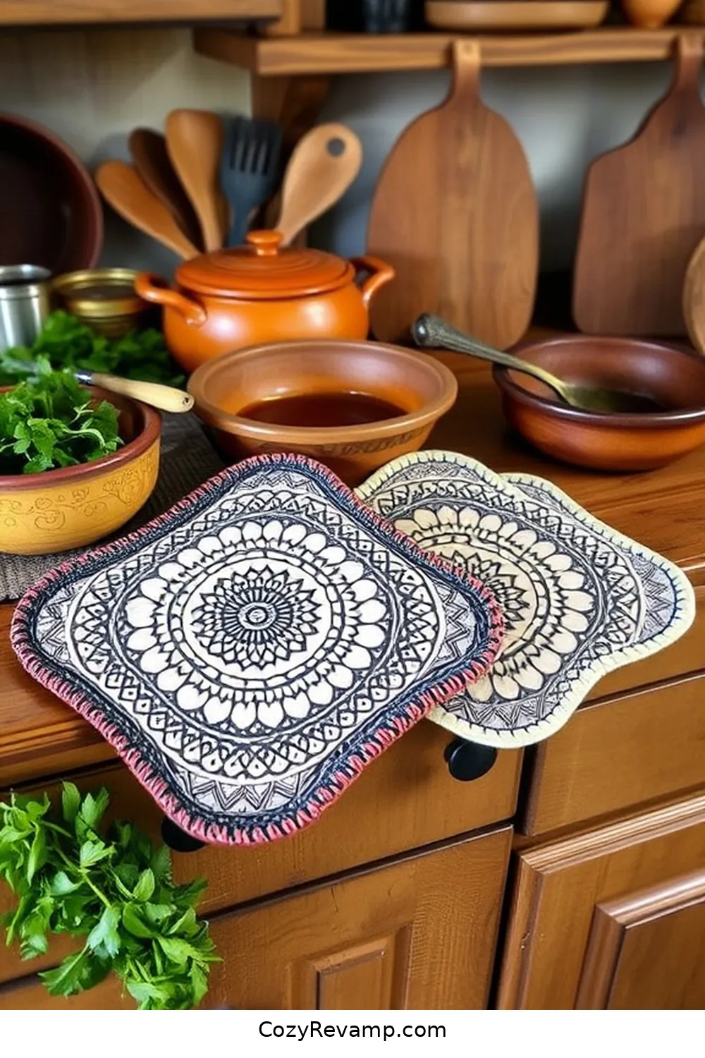 Organic Cotton Hot Pads for 21 Must-Have Organic Cotton Materials for Your Rustic Kitchen