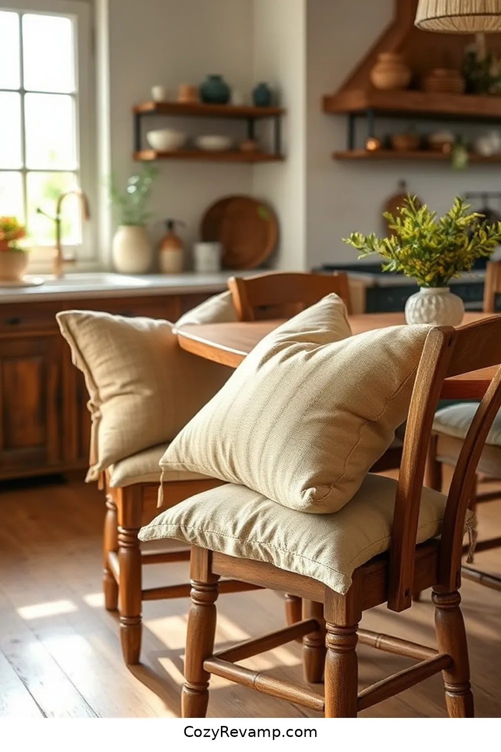Organic Cotton Seat Cushions for 21 Must-Have Organic Cotton Materials for Your Rustic Kitchen