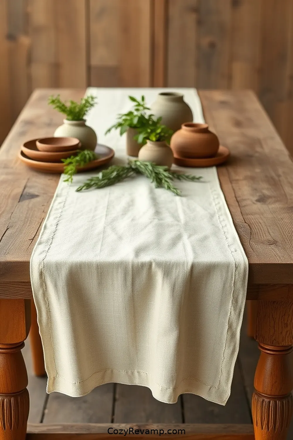 Organic Cotton Table Runners for 21 Must-Have Organic Cotton Materials for Your Rustic Kitchen