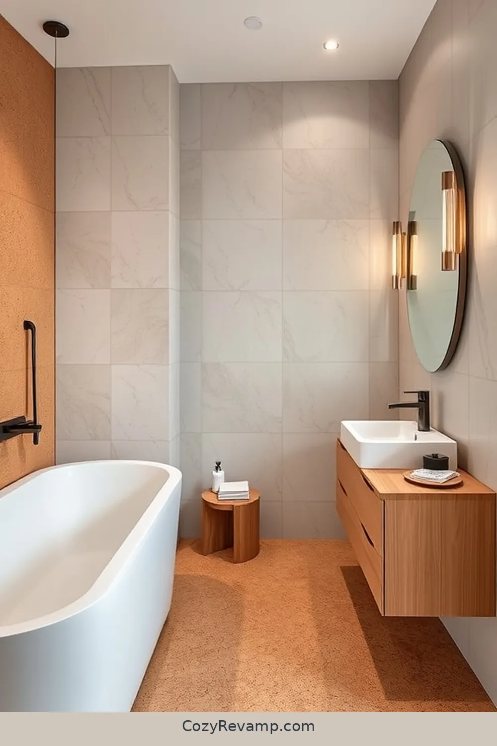 21 Reasons to Choose Cork Material for Your Minimalist Bathroom 20 19. Cost-Effectiveness for 21 Reasons to Choose Cork Material for Your Minimalist Bathroom