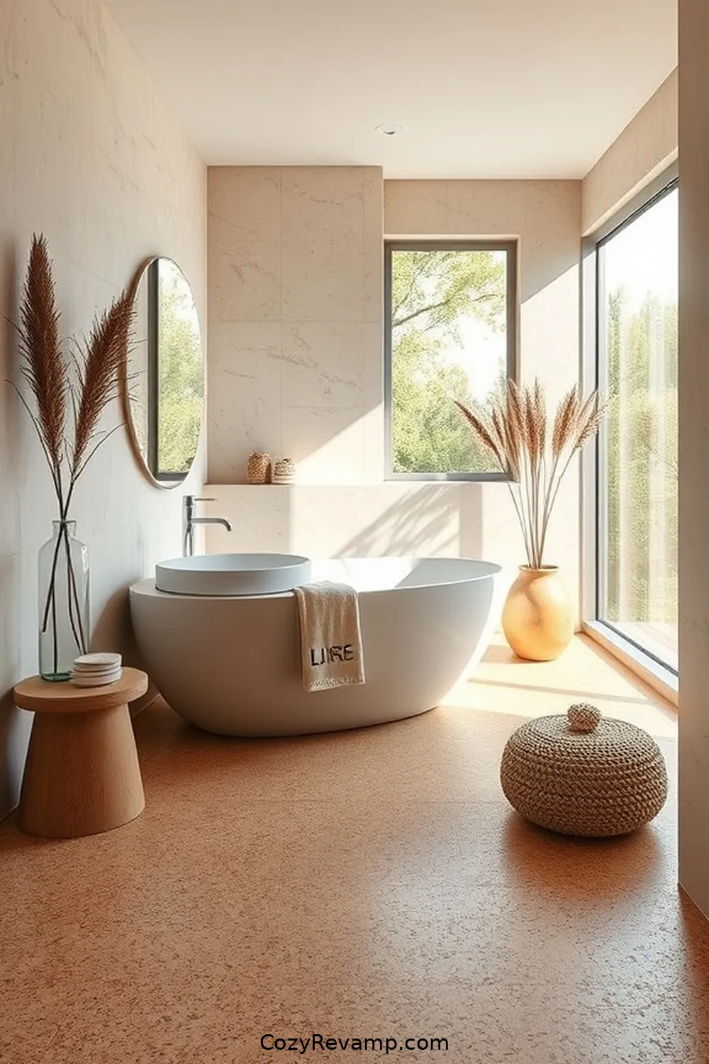 21 Reasons to Choose Cork Material for Your Minimalist Bathroom 7 6. Lightweight Material for 21 Reasons to Choose Cork Material for Your Minimalist Bathroom