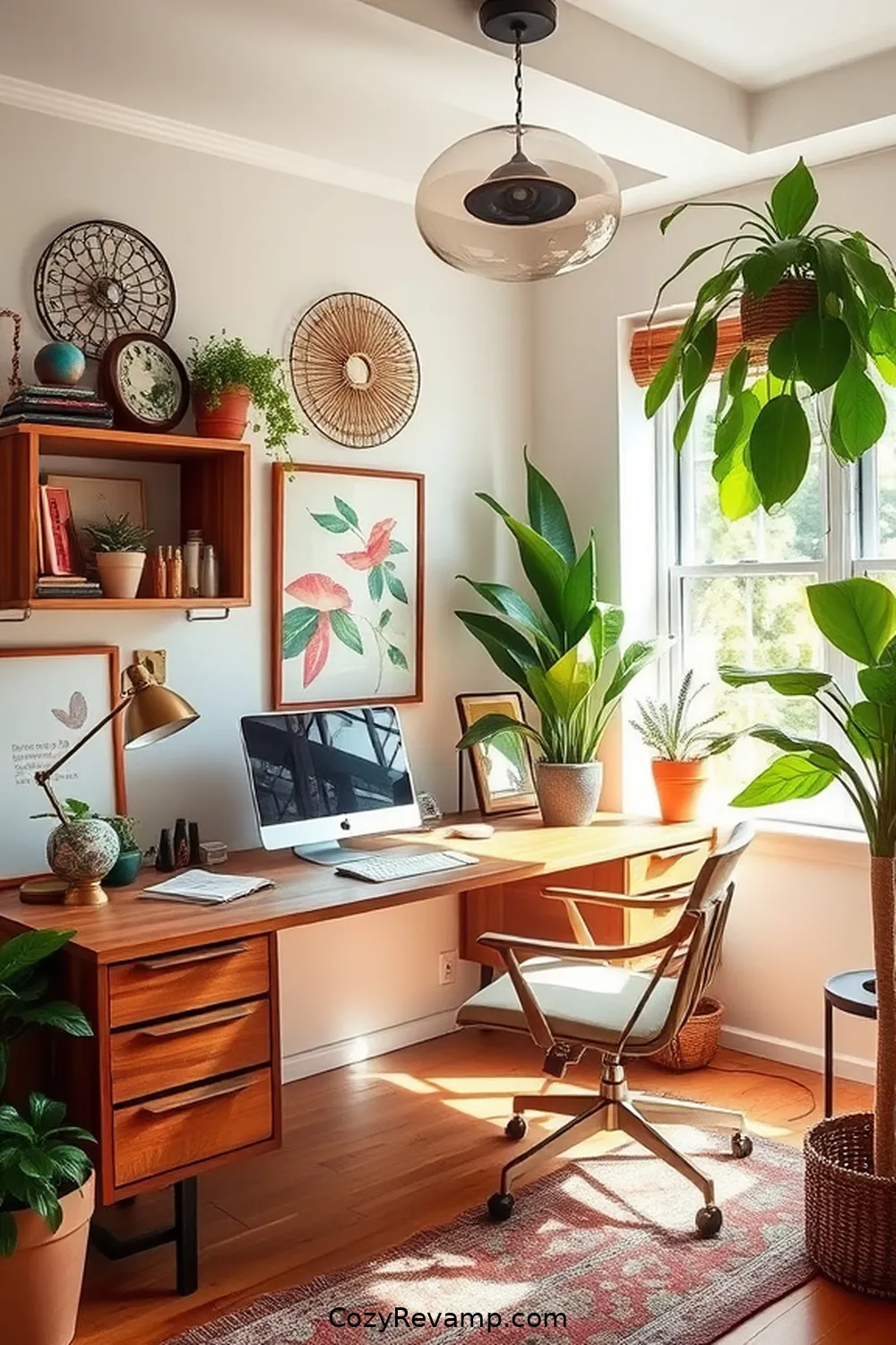 21 Ways to Create a Mid-Century Modern Home Office With Reclaimed Materials 10 Source Unique Decorative Pieces From Thrift Stores for 21 Ways to Create a Mid-Century Modern Home Office With Reclaimed Materials