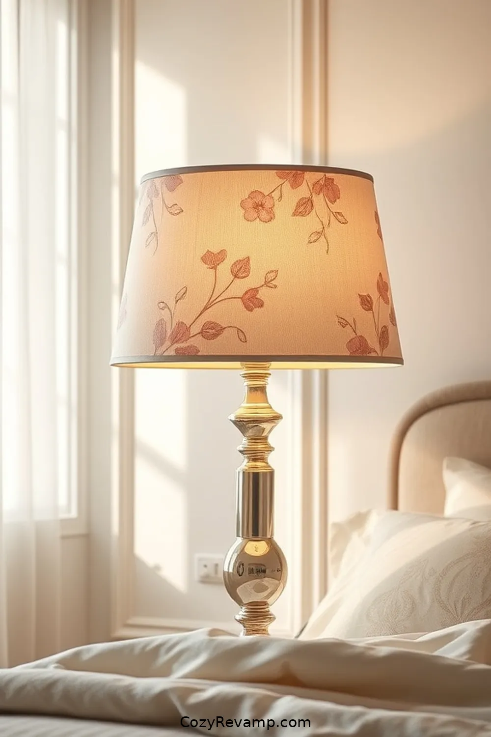 21 Ways to Style Your Minimalist Bedroom With Upcycled Fabric Material 10 Fabric-Covered Lampshades for 21 Ways to Style Your Minimalist Bedroom With Upcycled Fabric Material