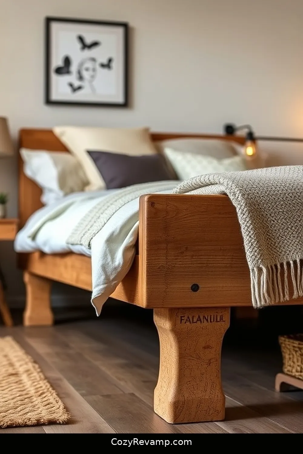 21 Ways to Use Cork Material in Your Modern Farmhouse Bedroom 12 Cork Furniture Legs for a Rustic Touch for 21 Ways to Use Cork Material in Your Modern Farmhouse Bedroom