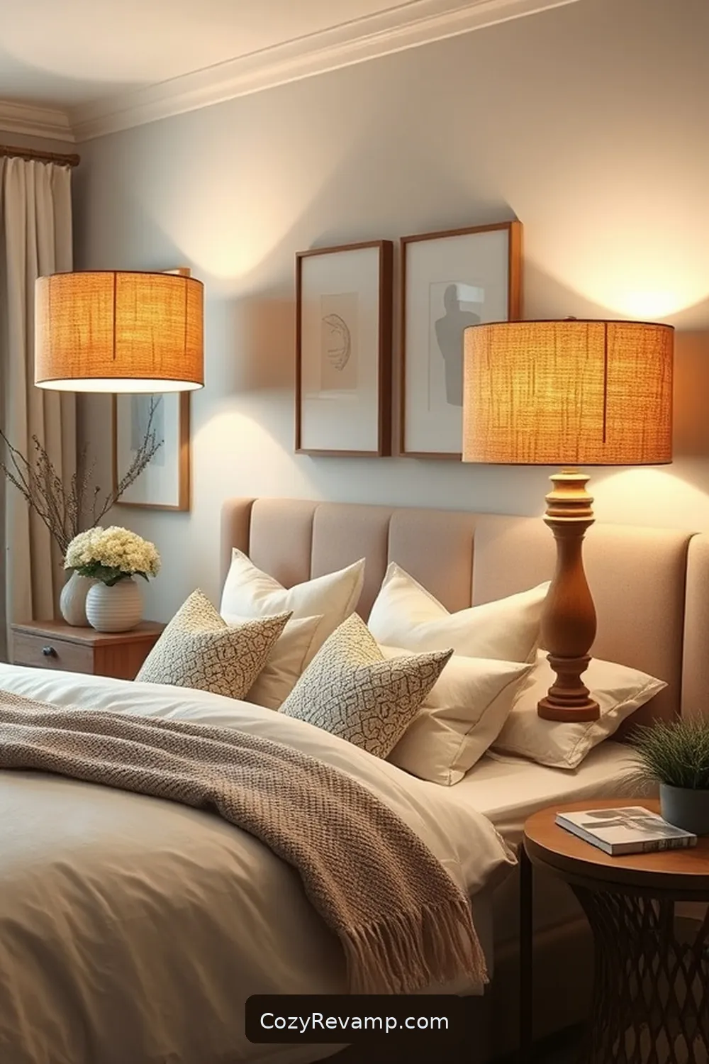 21 Ways to Use Cork Material in Your Modern Farmhouse Bedroom 11 Cork Lampshades for Soft Lighting for 21 Ways to Use Cork Material in Your Modern Farmhouse Bedroom