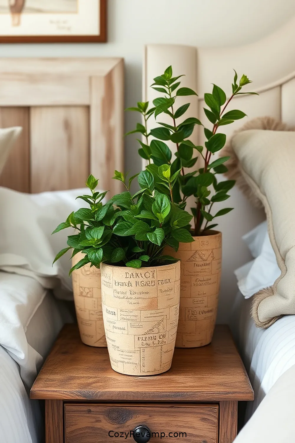 21 Ways to Use Cork Material in Your Modern Farmhouse Bedroom 10 Cork Planters for a Touch of Nature for 21 Ways to Use Cork Material in Your Modern Farmhouse Bedroom