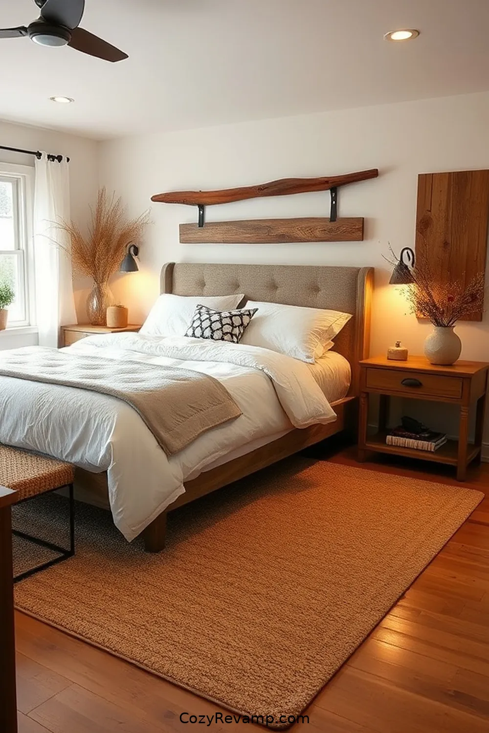 21 Ways to Use Cork Material in Your Modern Farmhouse Bedroom 6 Cork Rugs for Warmth and Comfort for 21 Ways to Use Cork Material in Your Modern Farmhouse Bedroom
