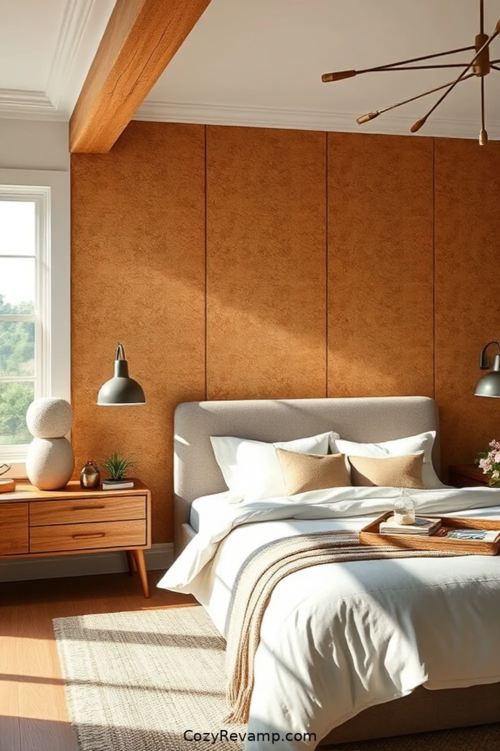 21 Ways to Use Cork Material in Your Modern Farmhouse Bedroom 2 Cork Wall Panels for Textured Accent Walls for 21 Ways to Use Cork Material in Your Modern Farmhouse Bedroom