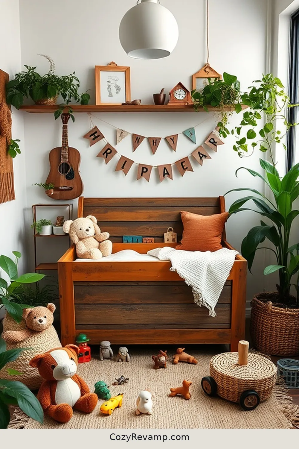 22 Clever Ideas for an Industrial Nursery Featuring Reclaimed Materials 8 Upcycled Wooden Toy Chest for 22 Clever Ideas for an Industrial Nursery Featuring Reclaimed Materials