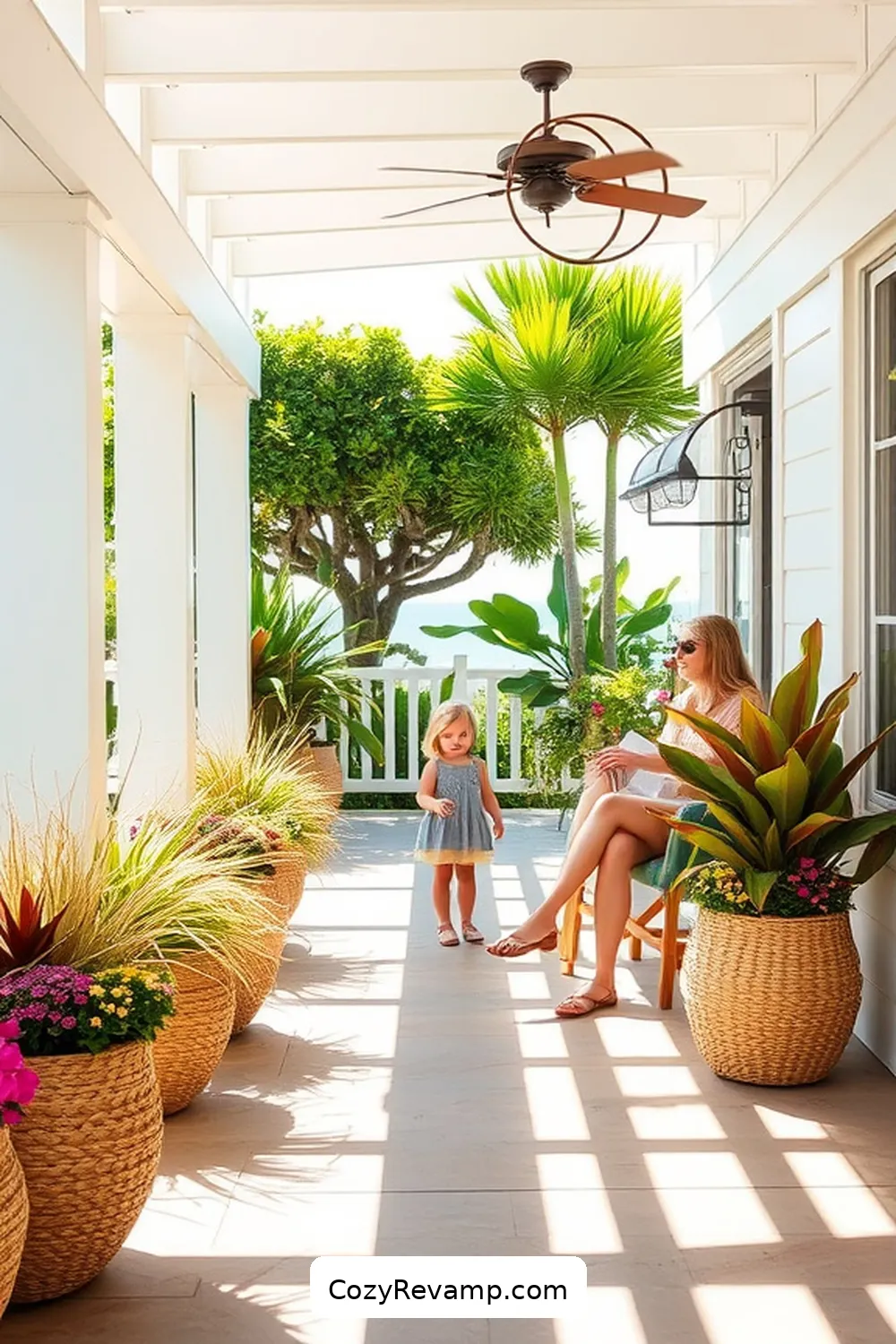 22 Essential Elements for a Coastal Outdoor Patio With Natural Fibers 8 7. Seagrass Baskets for 22 Essential Elements for a Coastal Outdoor Patio With Natural Fibers