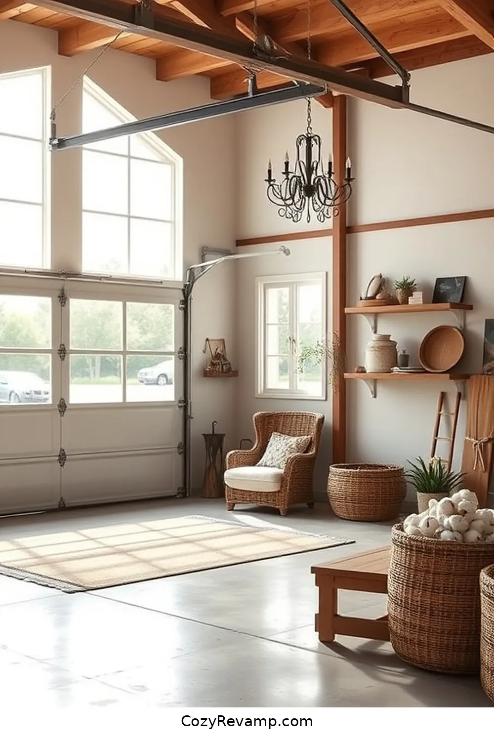 22 Essential Elements of Modern Farmhouse Garage Design With Organic Cotton Material 21 Natural Light Maximization for 22 Essential Elements of Modern Farmhouse Garage Design With Organic Cotton Material
