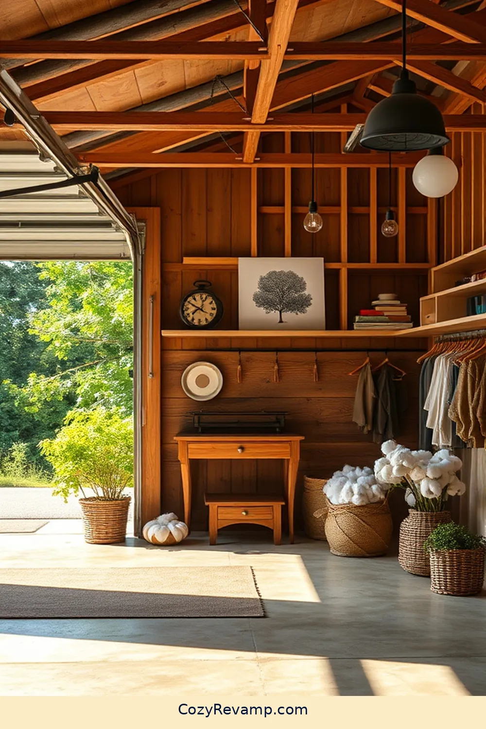22 Essential Elements of Modern Farmhouse Garage Design With Organic Cotton Material 6 Reclaimed Wood Accents for 22 Essential Elements of Modern Farmhouse Garage Design With Organic Cotton Material