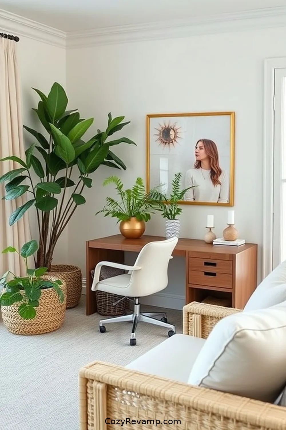 22 Essential Elements of a Coastal Home Office With Organic Cotton Material 17 Aromatherapy for Relaxation for 22 Essential Elements of a Coastal Home Office With Organic Cotton Material