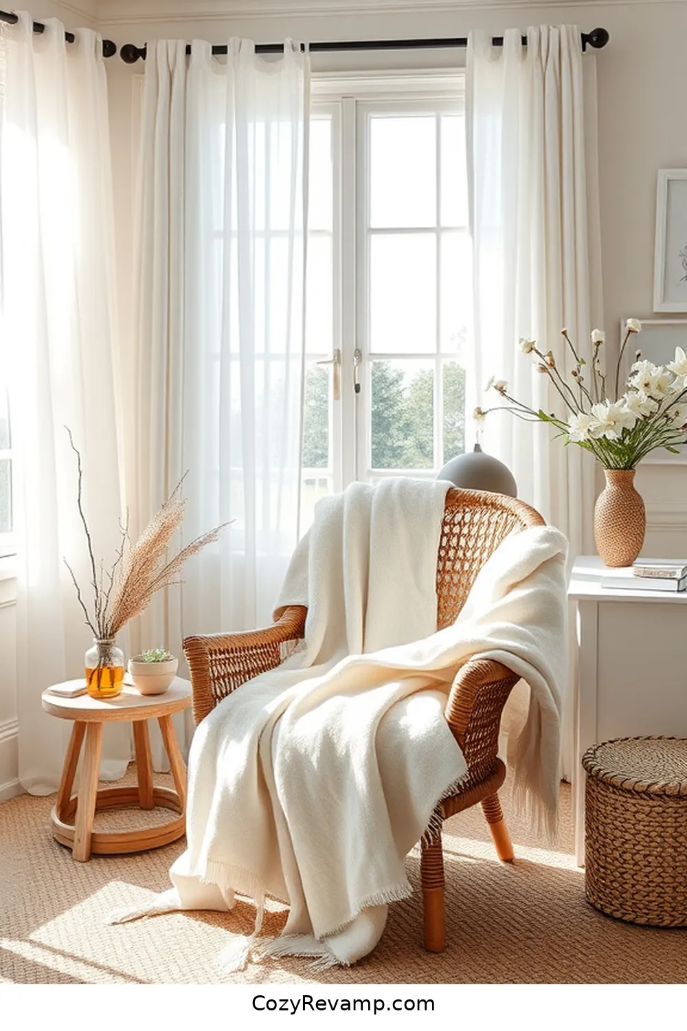 22 Essential Elements of a Coastal Home Office With Organic Cotton Material 16 Comfortable Organic Cotton Blankets for 22 Essential Elements of a Coastal Home Office With Organic Cotton Material