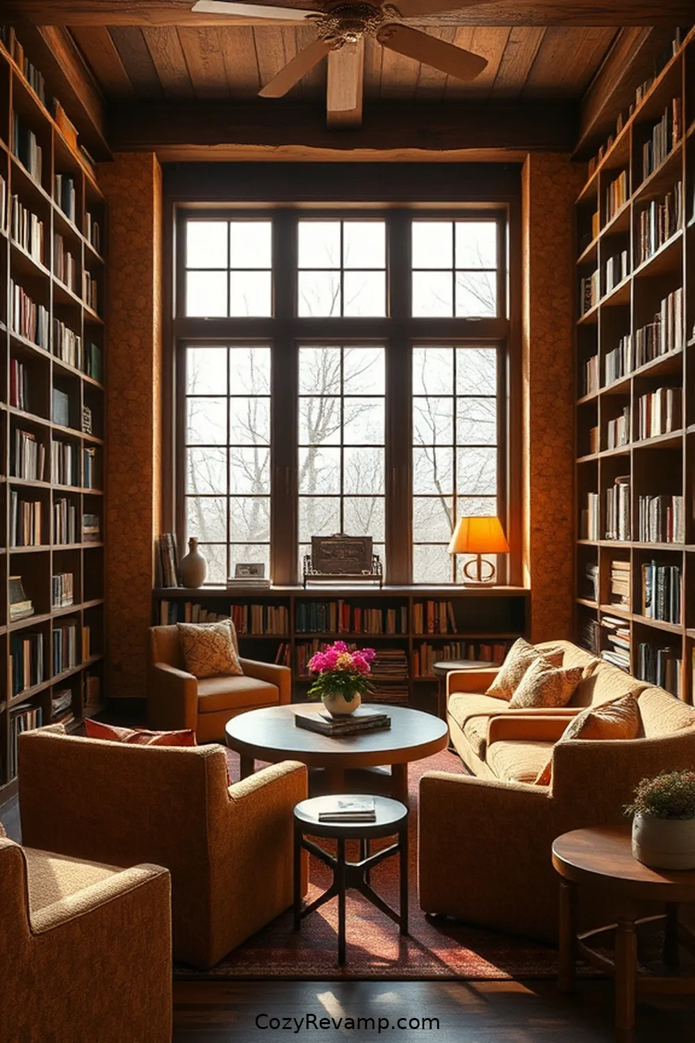 Designing Custom Cork Bookshelves for 22 Essential Elements of a Rustic Library With Cork Material