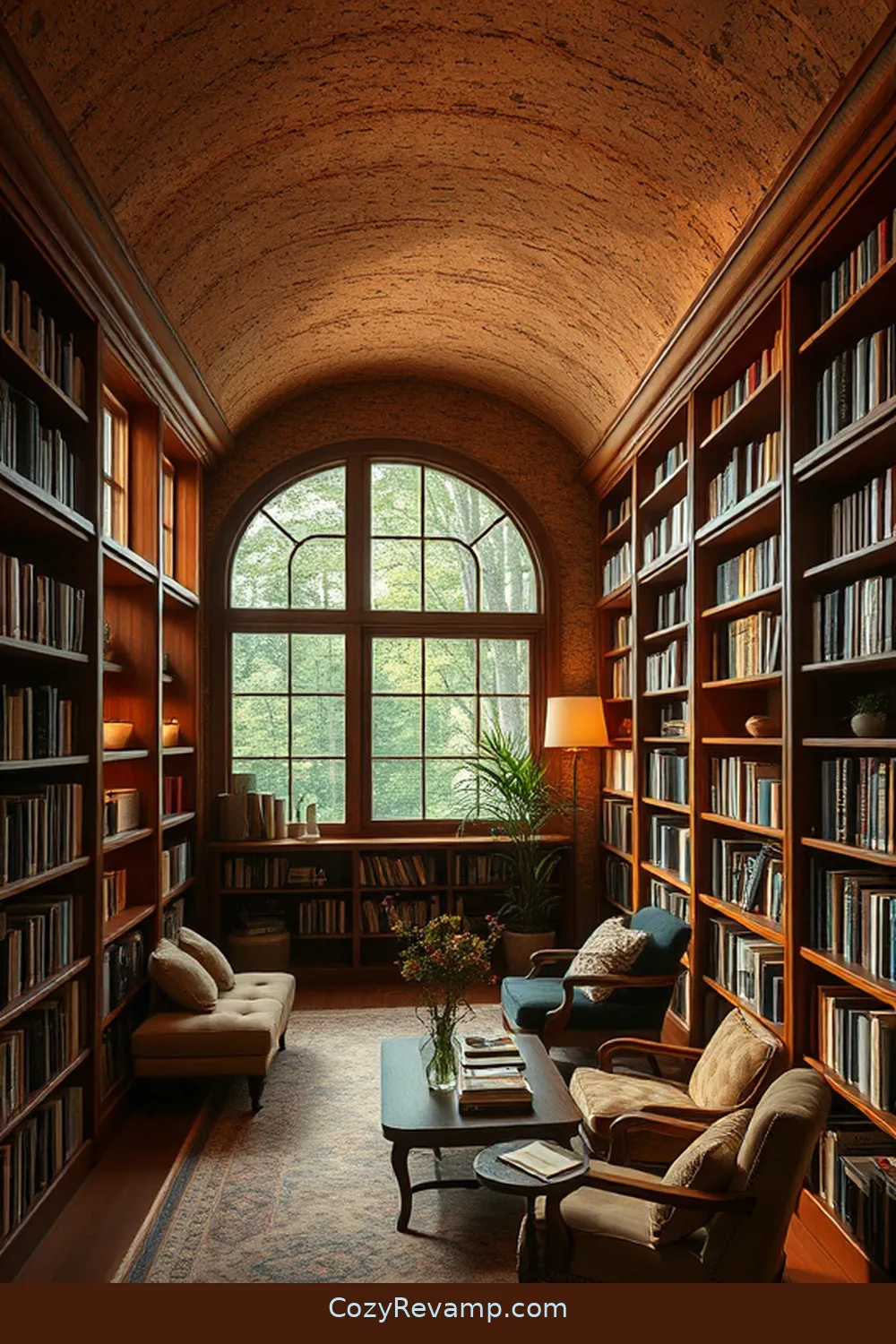 Designing a Cork Ceiling for Unique Appeal for 22 Essential Elements of a Rustic Library With Cork Material