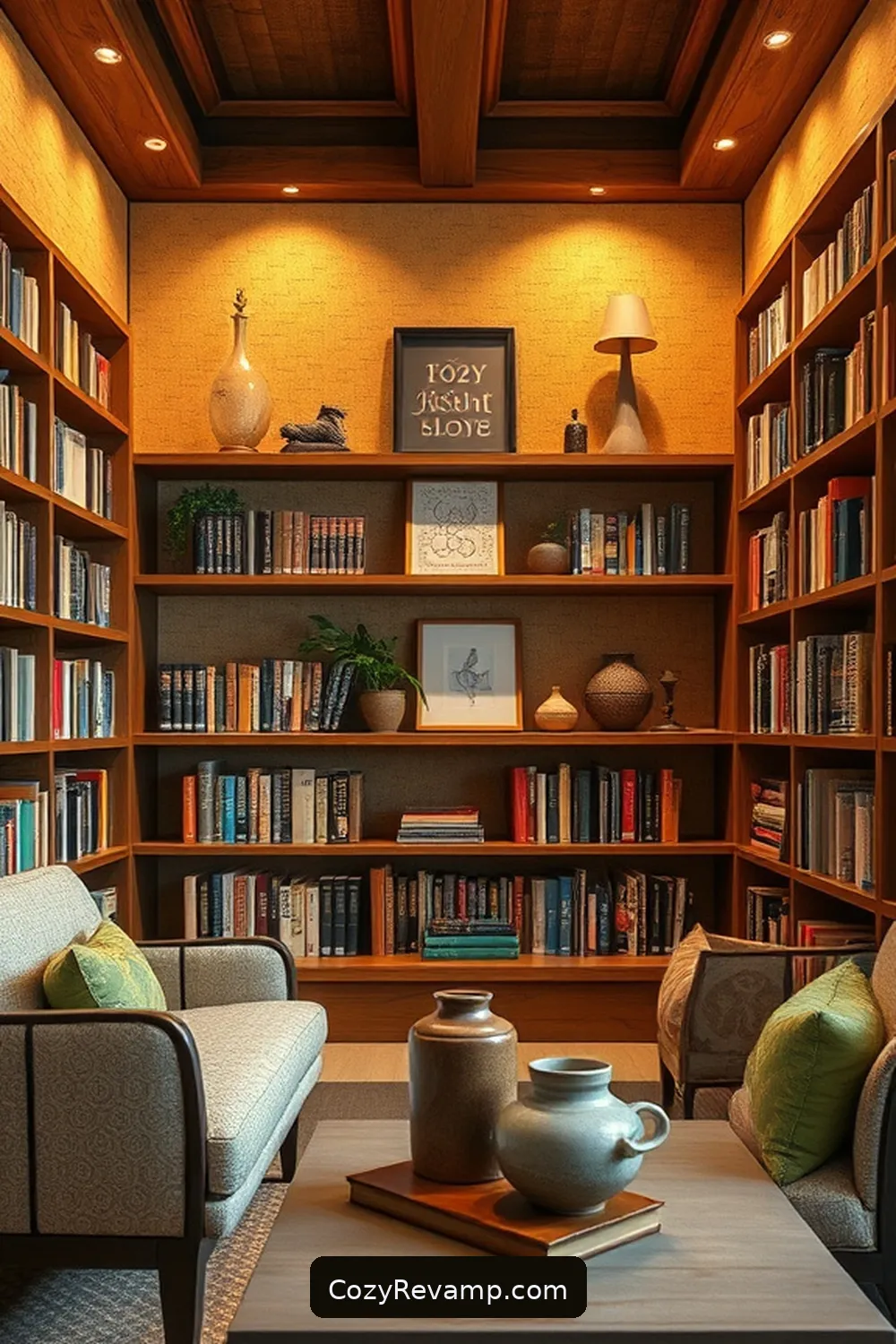 Enhancing the Library With Personal Touches for 22 Essential Elements of a Rustic Library With Cork Material