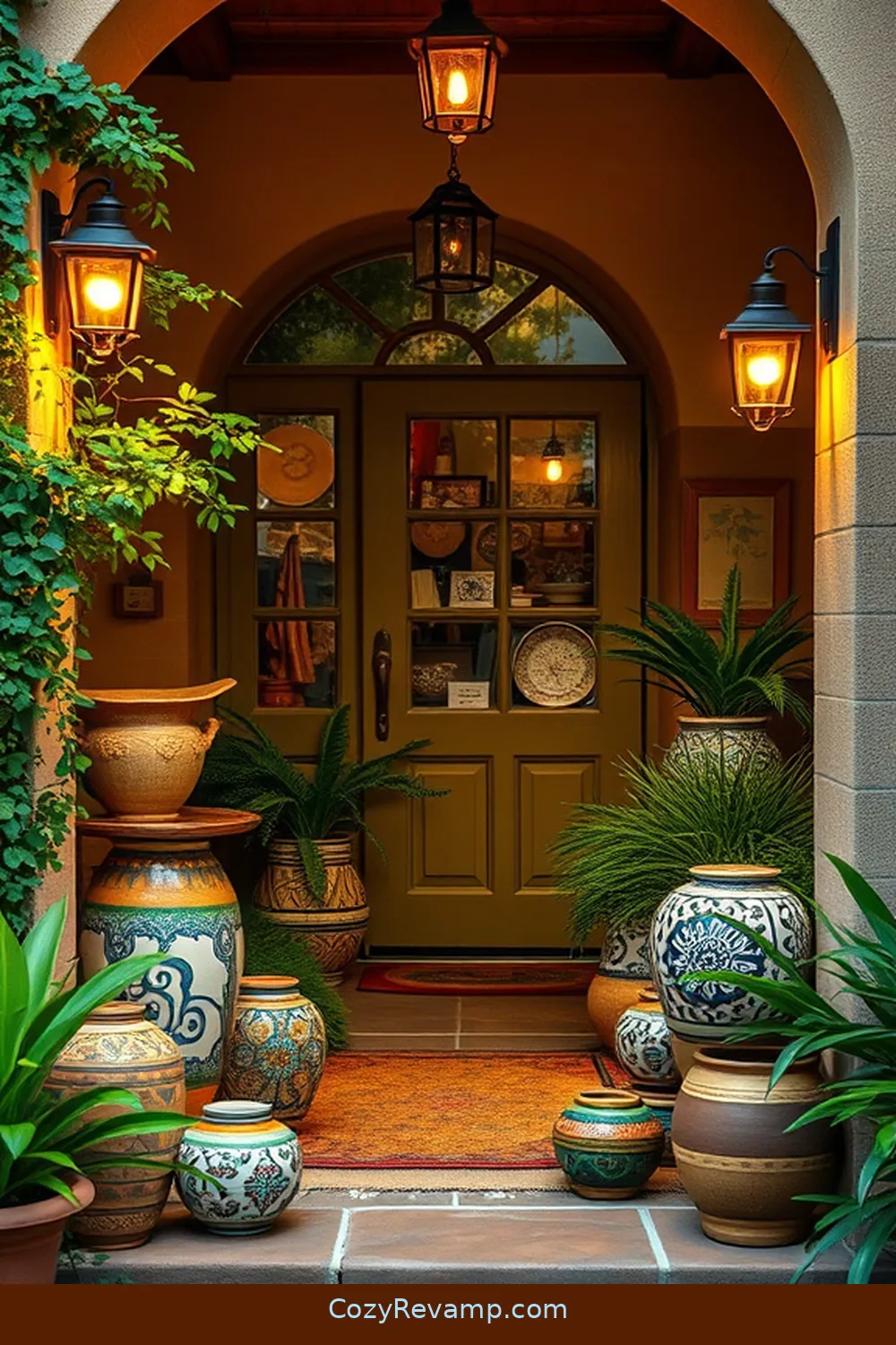 Handcrafted Ceramics for 22 Essential Materials for Bohemian Entryways With Solar-Powered Lights