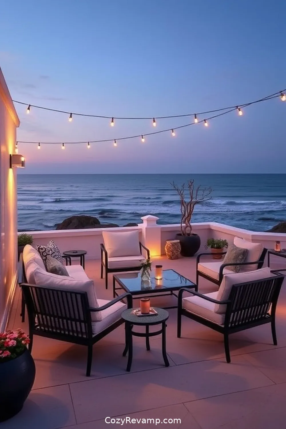 22 Essential Materials for Coastal Outdoor Patios With Solar-Powered Lights 5 Marine-Grade Aluminum for 22 Essential Materials for Coastal Outdoor Patios With Solar-Powered Lights