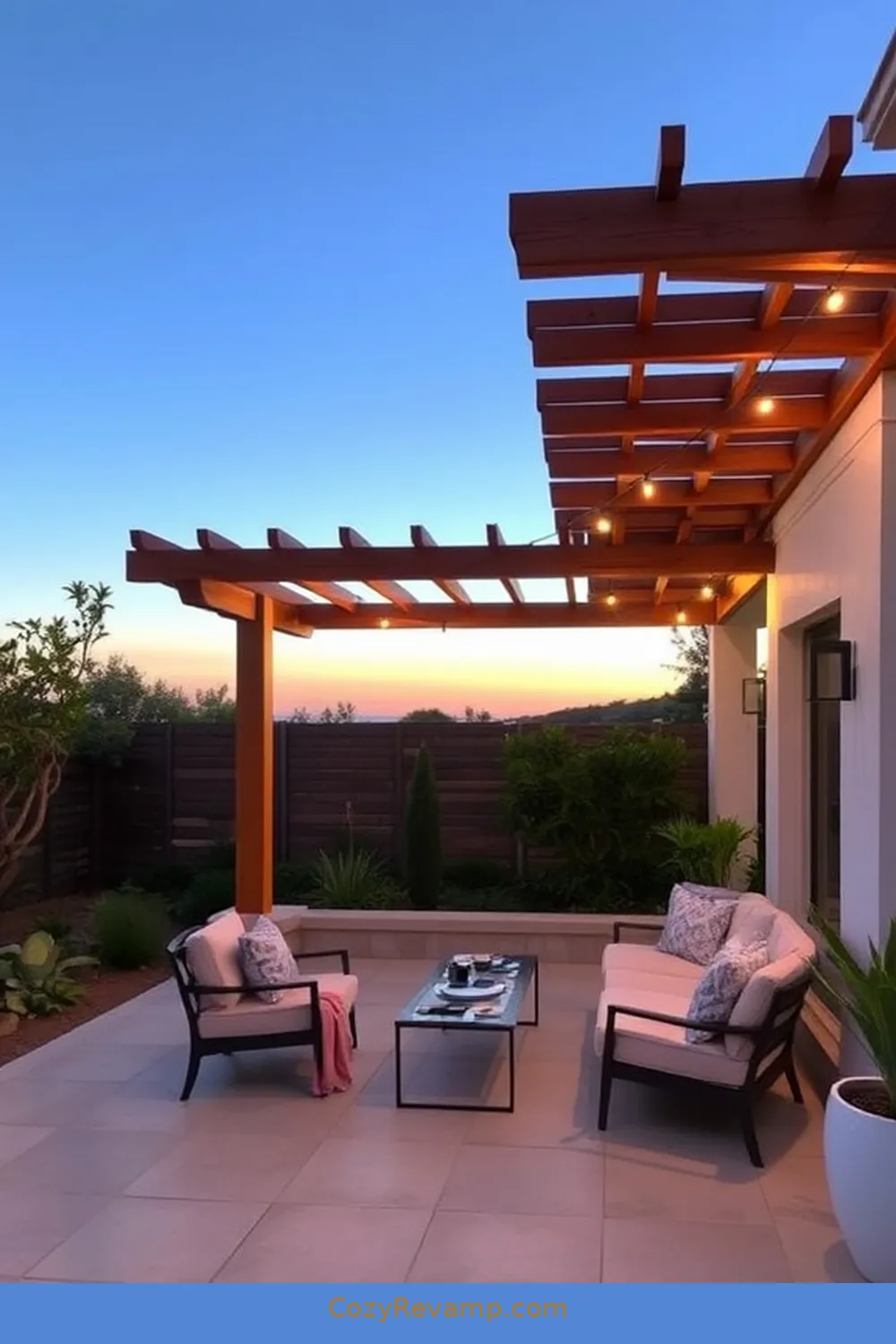 22 Essential Materials for Coastal Outdoor Patios With Solar-Powered Lights 15 Pergola Structures for 22 Essential Materials for Coastal Outdoor Patios With Solar-Powered Lights
