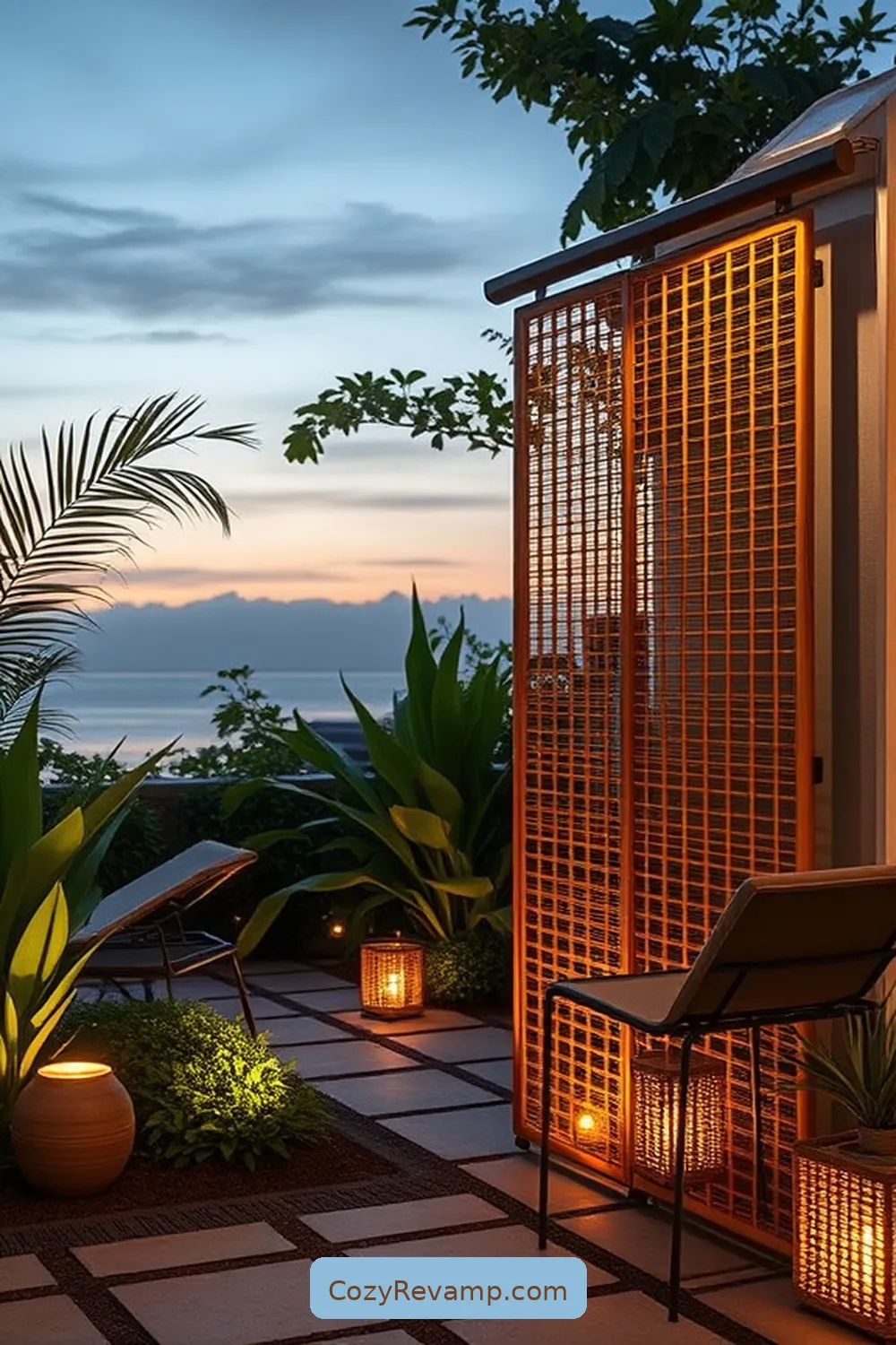 22 Essential Materials for Coastal Outdoor Patios With Solar-Powered Lights 22 Windbreak Screens for 22 Essential Materials for Coastal Outdoor Patios With Solar-Powered Lights