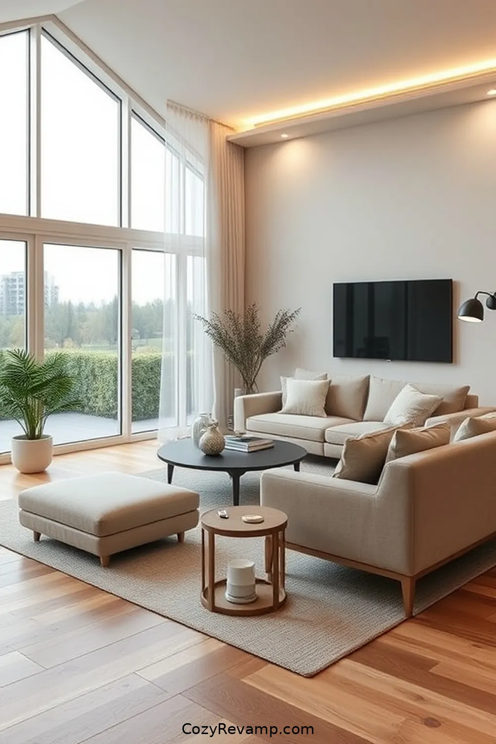 Multi-Functional Pieces for 22 Essential Materials for a Scandinavian Living Room With Solar Powered Lights