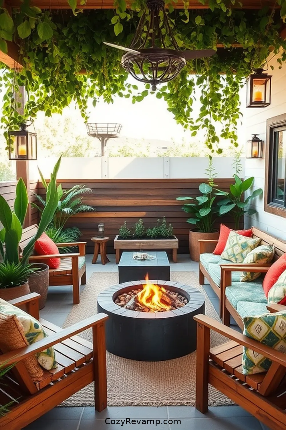 Design a Relaxing Lounge Area for 22 Essential Tips for a Mid-Century Modern Outdoor Patio Using Recycled Wood Material