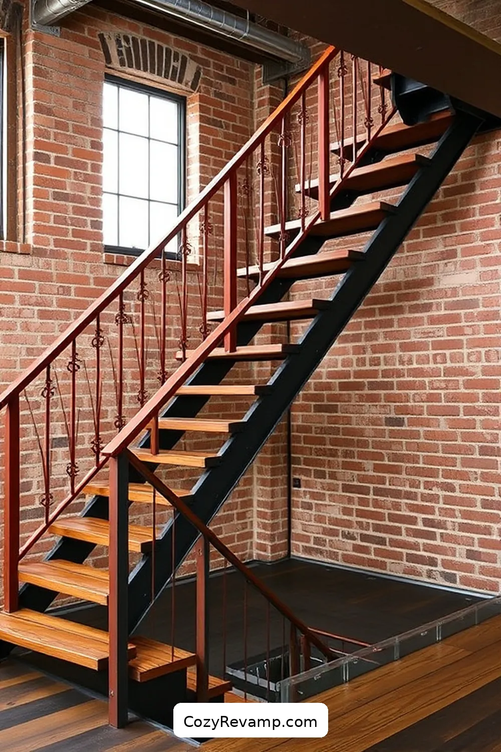 Reclaimed Steel Staircases for 22 Inspiring Designs for Industrial Hallways Using Reclaimed Materials