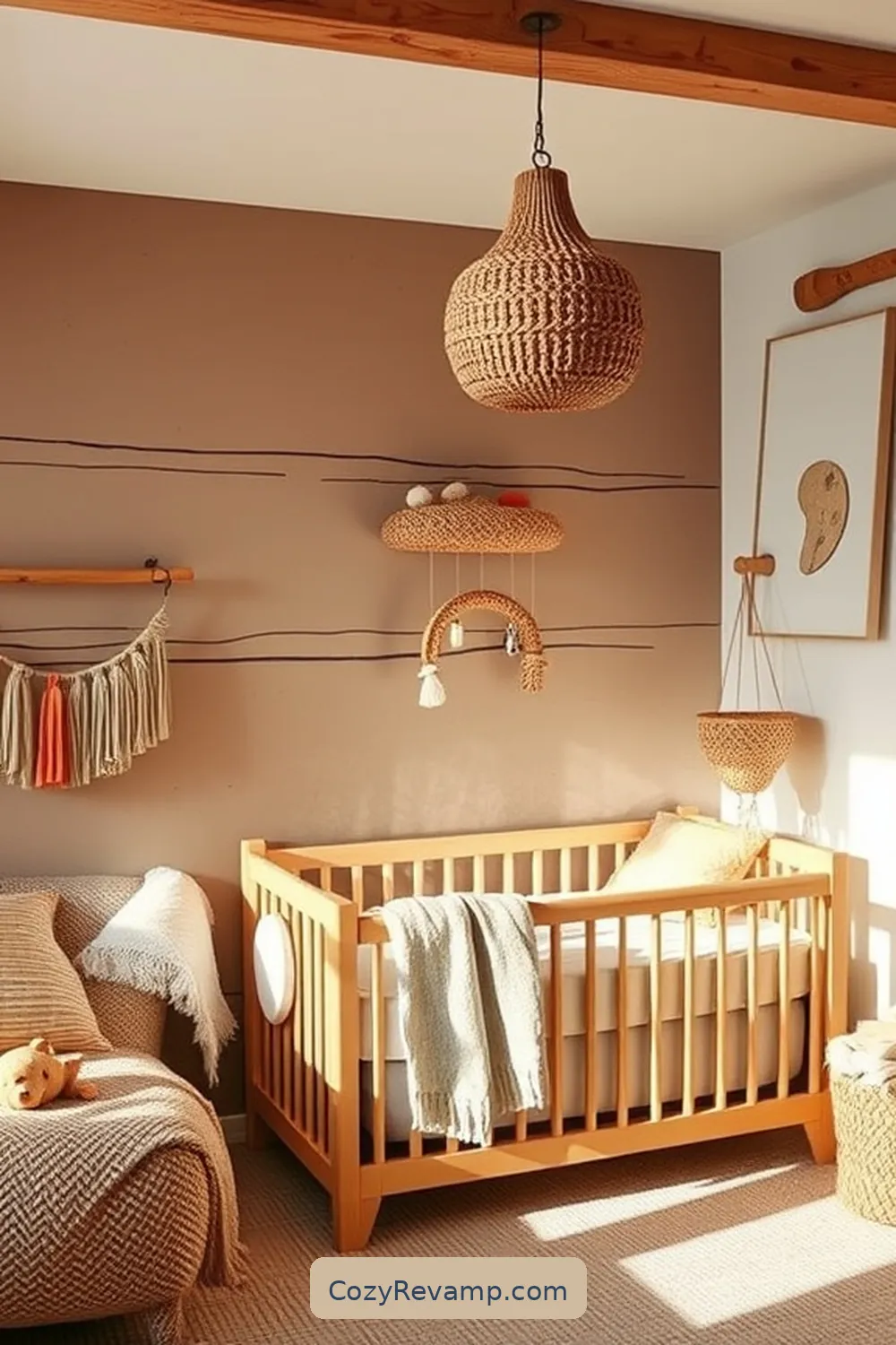 22 Key Elements for a Rustic Nursery Using Recycled Wood Material 21 Natural Wood Lighting Fixtures for 22 Key Elements for a Rustic Nursery Using Recycled Wood Material
