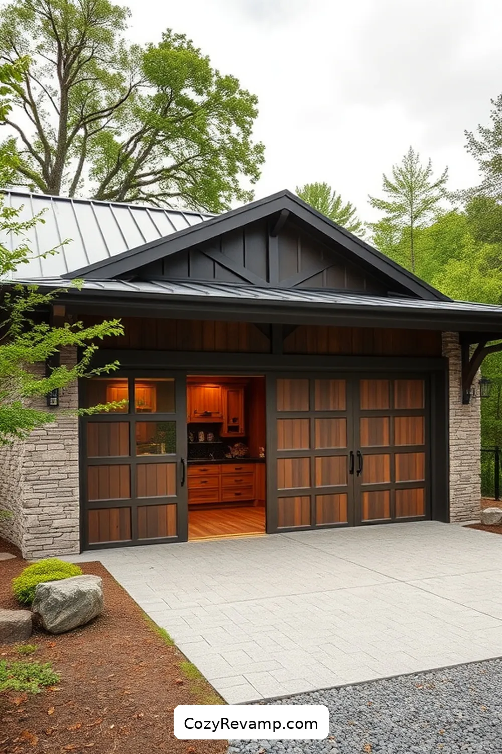 22 Key Features of a Modern Farmhouse Garage With Natural Fibers and Materials 4 Metal Roofs for 22 Key Features of a Modern Farmhouse Garage With Natural Fibers and Materials