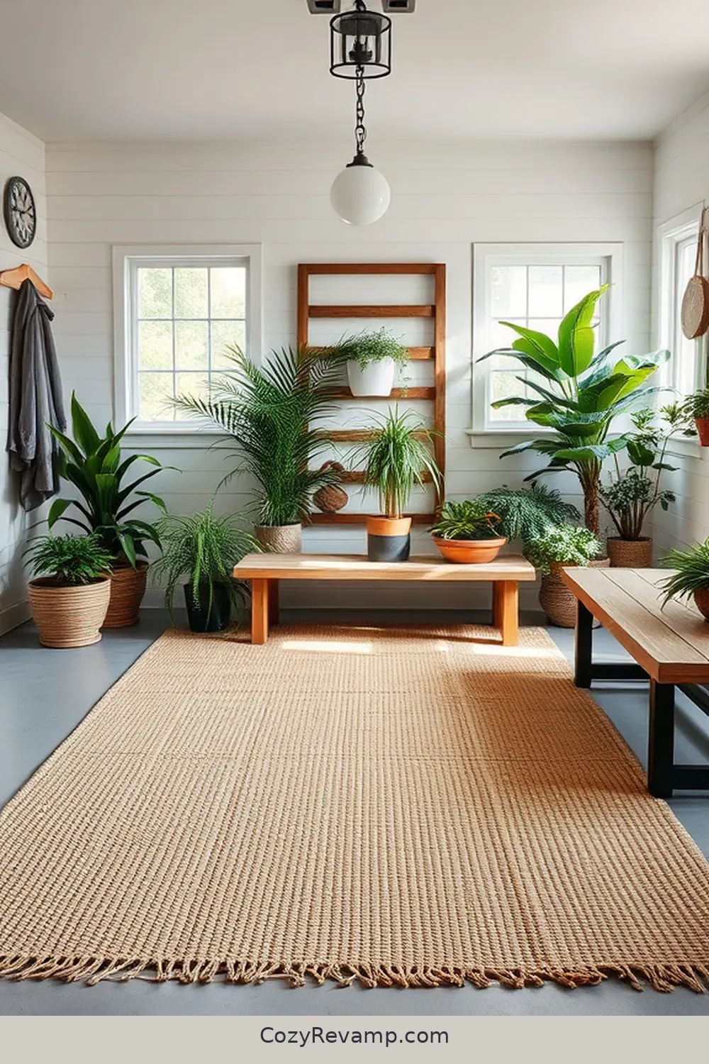 22 Key Features of a Modern Farmhouse Garage With Natural Fibers and Materials 21 Natural Fiber Rugs for 22 Key Features of a Modern Farmhouse Garage With Natural Fibers and Materials