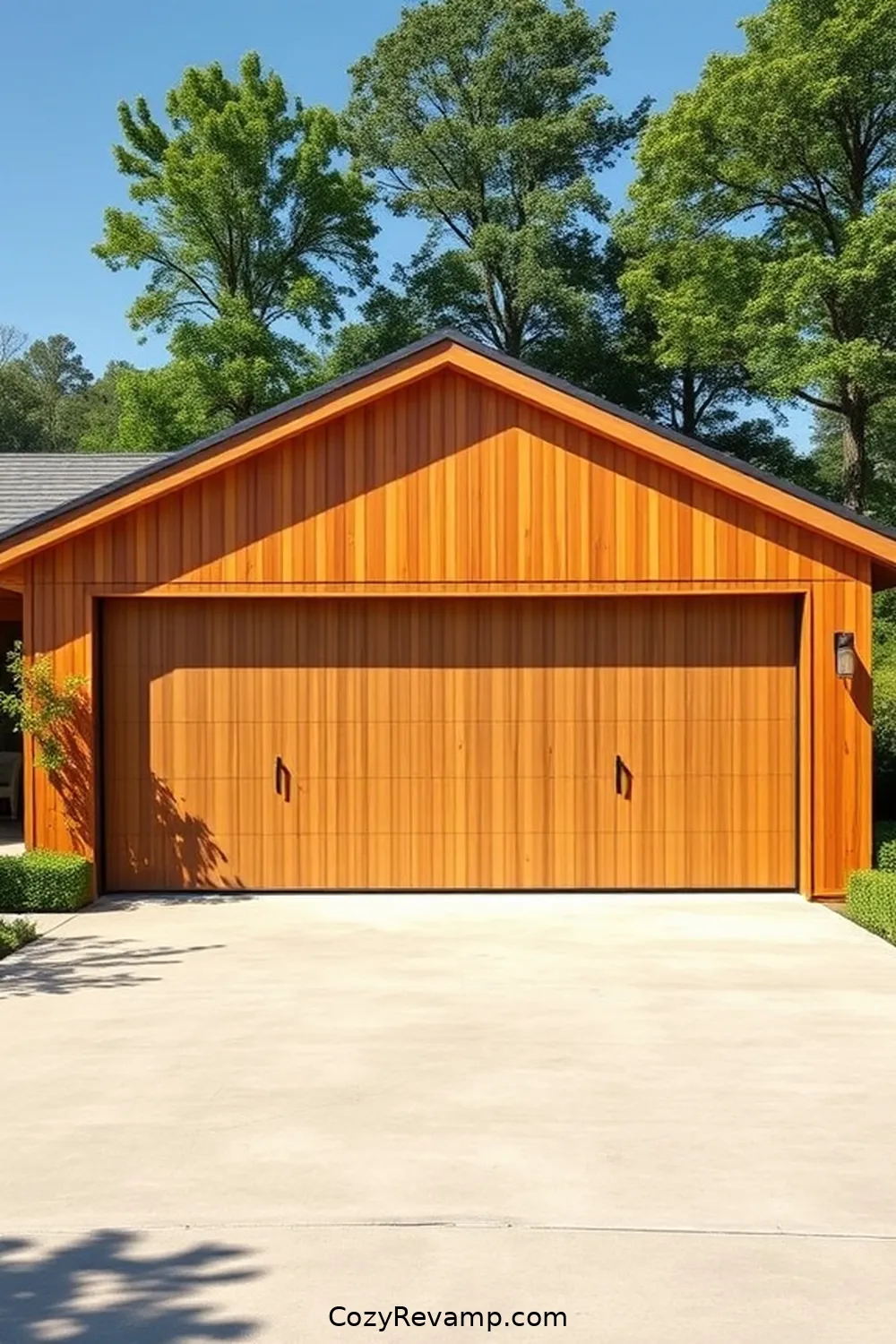 22 Stunning Modern Farmhouse Garages With Bamboo Material 20 Bamboo Cladding for a Modern Touch for 22 Stunning Modern Farmhouse Garages With Bamboo Material